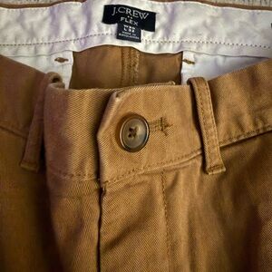 J. Crew Men's Brown Flex Chinos